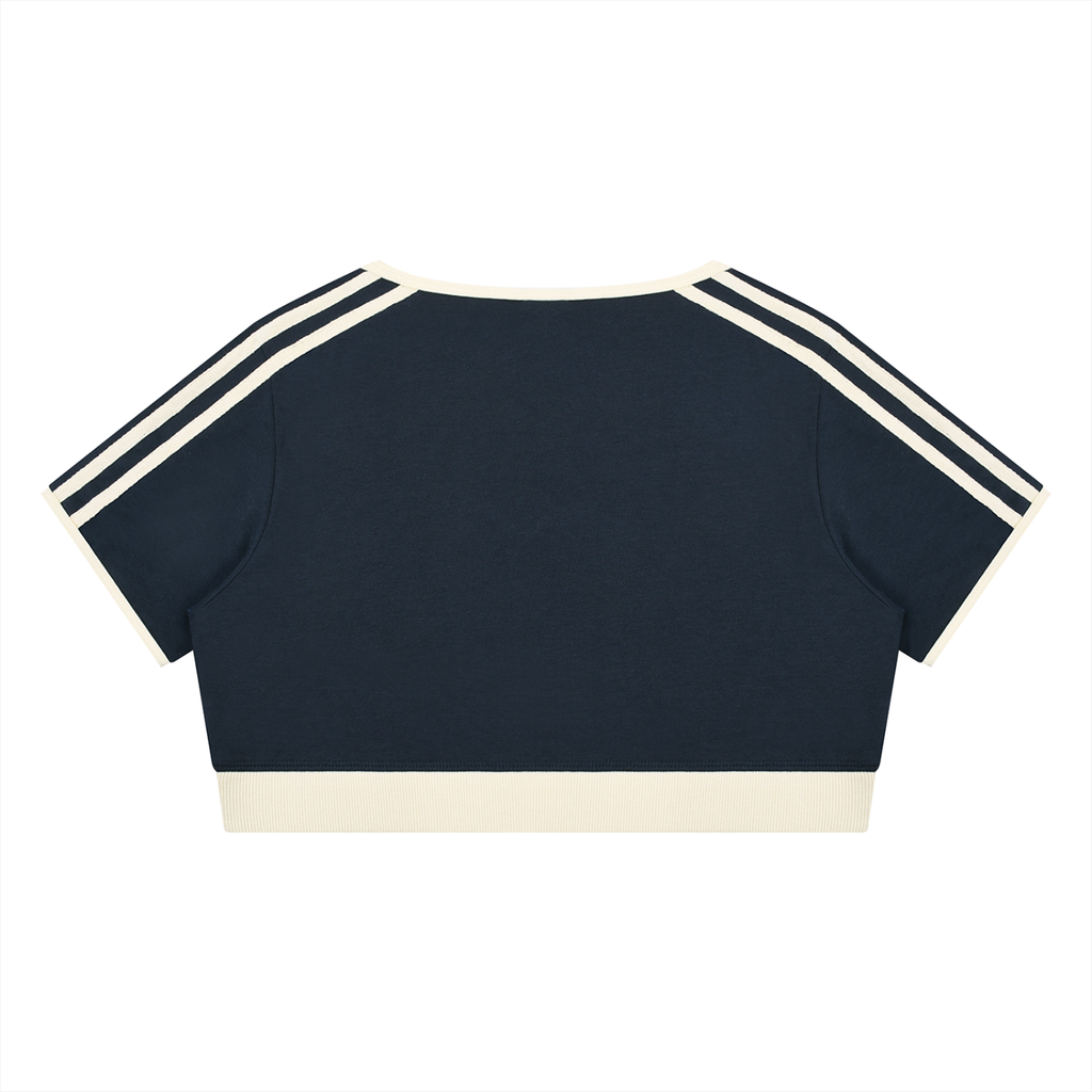 Women’s Mopar Ringer Crop Top