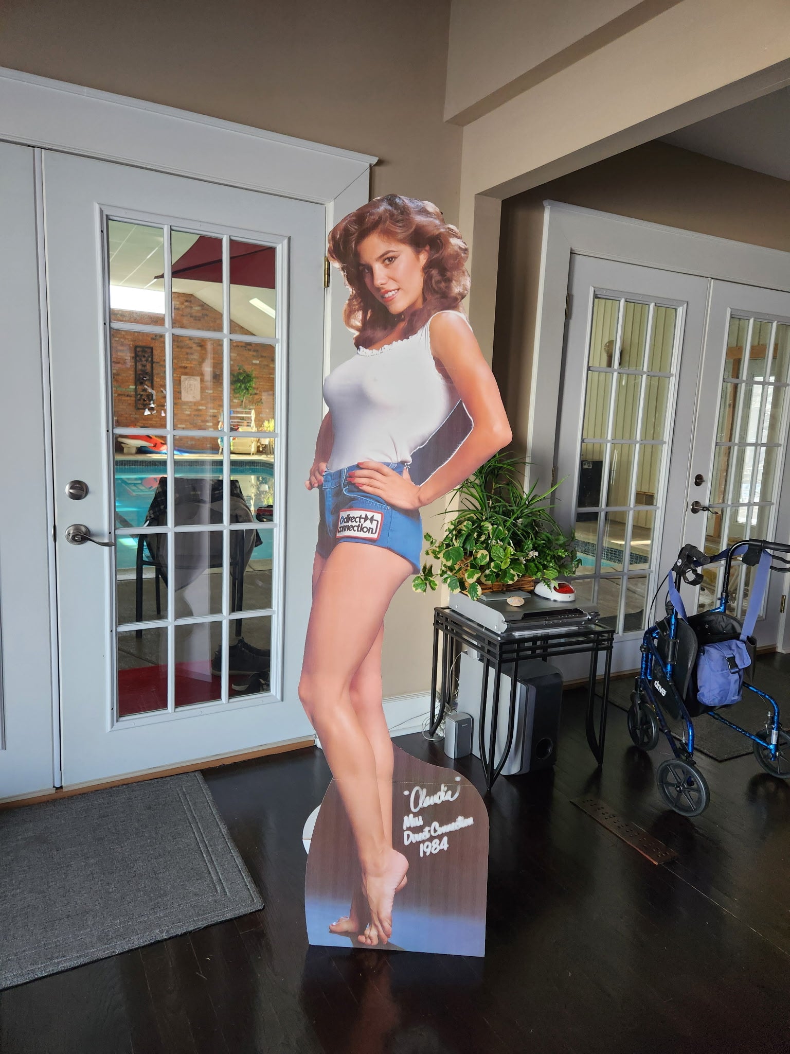 Claudia Abel Life-Size Cardboard Stand-Up