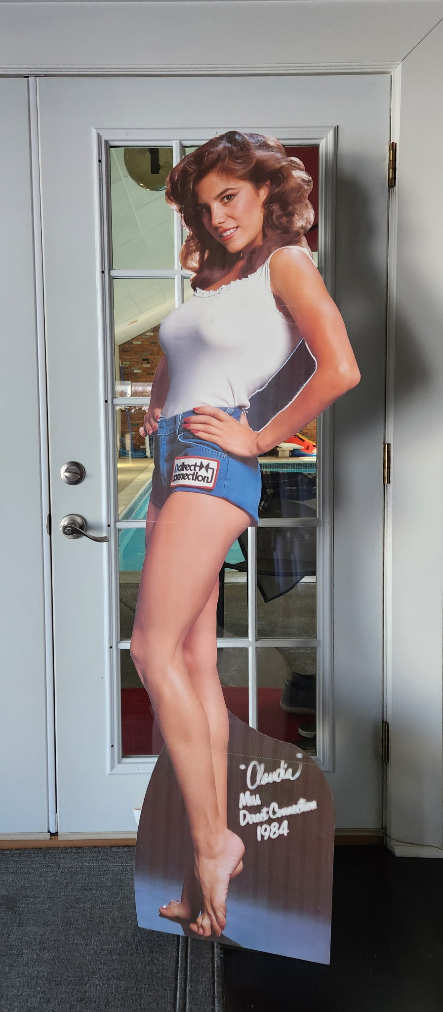 Claudia Abel Life-Size Cardboard Stand-Up