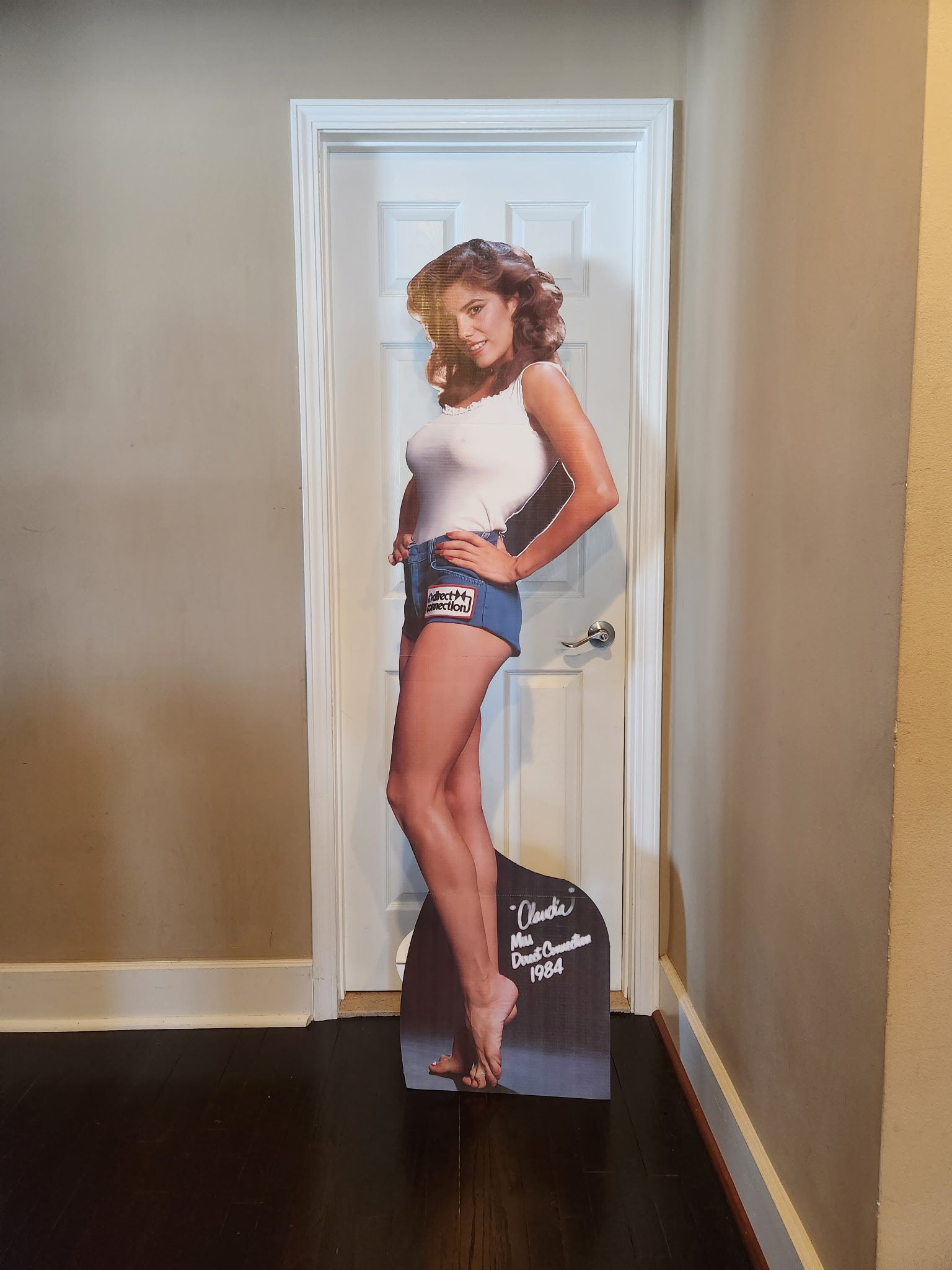 Claudia Abel Life-Size Cardboard Stand-Up