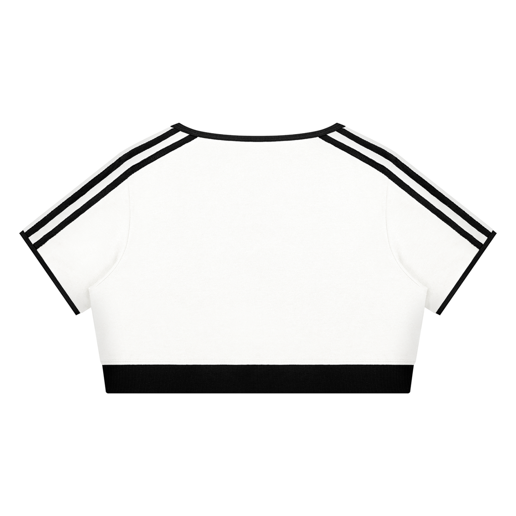 Women’s Mopar Ringer Crop Top