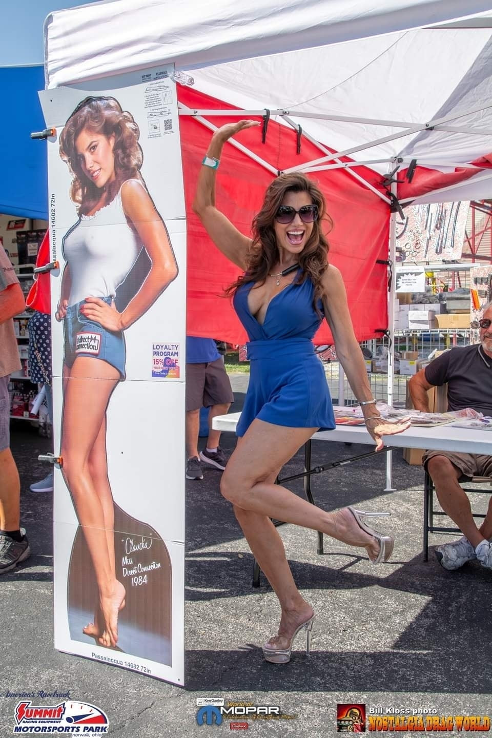 Claudia Abel Life-Size Cardboard Stand-Up