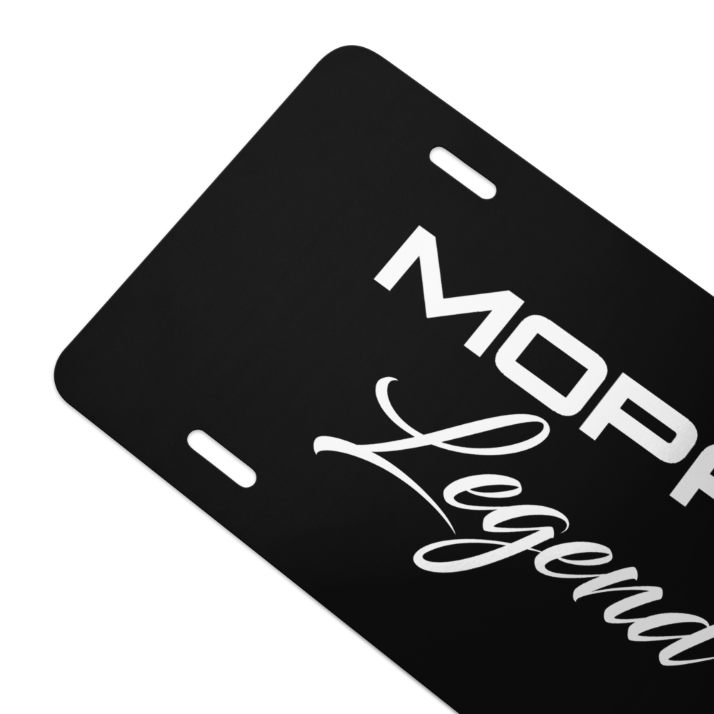Mopar Legend License Plate – Custom Muscle Car Tag | Dodge Chrysler Classic Car Accessory